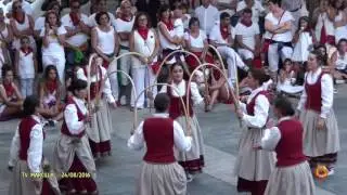 Tv Marcilla - 24/08/2016 - Dantzaris en la plaza