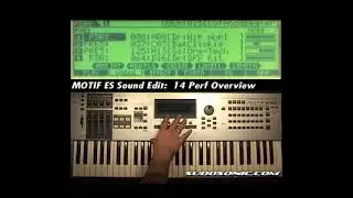 Motif ES Sound Editing 14. Performance Overview (Runtime 3:28mins)