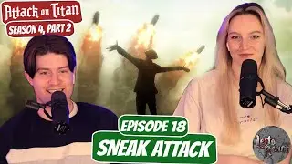 SNIPER MONKEY RETURNS! | Attack on Titan Season 4 Part 2 Fiancé Reaction | Ep 18, “Sneak Attack”