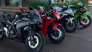 PLAYSUPRA- Elvis pilotando a Zx10R 2018 entre Iretama e Nova Tebas!!! Yamaha R3 e CBR1000