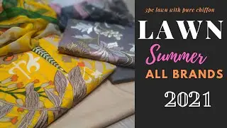 latest lawn dresses 2021 || 3pc lawn 2021 || summer collection 2021