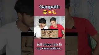 Ganapath Trailer Short | Tiger shroff shorts | #Shorts #Ganapath #Shortsfeed #ViralShorts