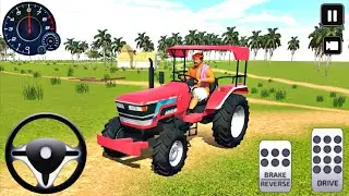 Mahindra Arjun Novo Tractor Crazy Offroad Drive 3D - Indian Tractor Driving : Android Gameplay