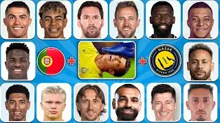 خمن اللاعب من خلال الأغنية والاصابه والنادي والجنسيه ؟ 🤔⁉️ رونالدو، ميسي، نيمار