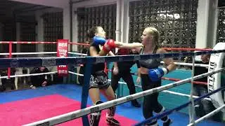 EMILY VERBAKEL SLOWMOTION KNOCK OUT IN 10 SECONDS