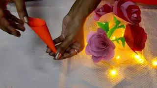 Diy paper carrot🥕|| Paper vegetable||
