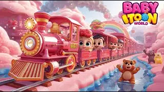Lollipop Express Adventure! Magical Candy Train Journey for Kids! 🚂🍭 | Sweet Nursery Rhyme 2025