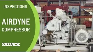Current Sale - Airdyne Compressor: High Pressure Ram, Water Cooled with Air Dryer, Skid-Mounted