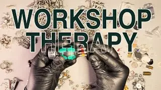 Workshop Therapy: Sorting Thrifted Screws. Hardware ASMR