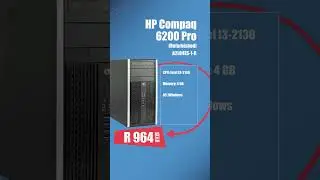 HP Compaq 6200 Pro  #HP #DesktopComputer #OfficeSetup #DesktopSolutions #EverydayTech #Partserve