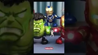 HULK & IRONMAN DANCE 💃💃💃 #shorts