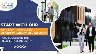 Get yourself enroled in CPP51122- Diploma of Property and work in the real estate sector now!