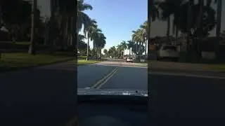 Manejando calles Kendall MIAMI