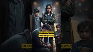 The Homeless Girl Who Taught a Rich Boy Humanity #shorts #youtube #emotional