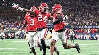 Georgia&rsquo;s Blocked Field Goal Results in a 95 Yard Touchdown  2022 SEC Championship (4K60fps)