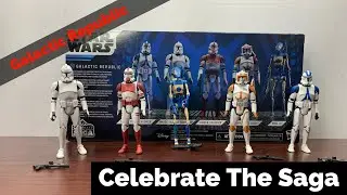Набор фигурок Галактической Республики от Star Wars Celebrate The Saga Toys | Распаковка и обзор