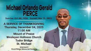 Celebrating the Life of Michael Pierce