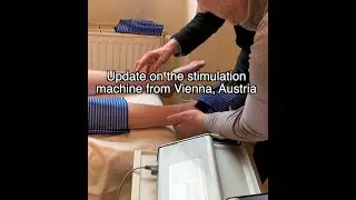 Jacob Brewer - saving his muscles with help from electrical stimulation (Stimulator RISE, Vienna)