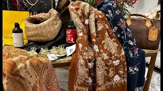 The Christmas Gifts I Received and Shopping Haul | Exquisite Shawls from Culture