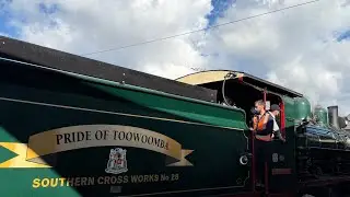 C-17  pride of Toowoomba 1916 steam train