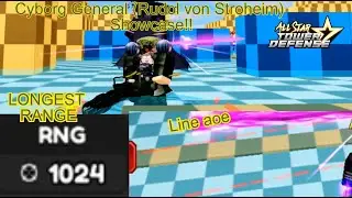 [ASTD] Cyborg General (Rudol von Stroheim) HAS INFINITE RANGE! Showcase video
