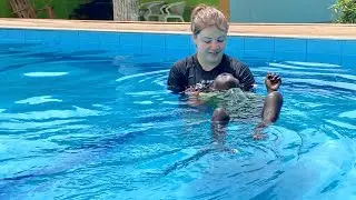 Aquatic therapy and adaptive swim are one of the new activities initiated at ASA 
