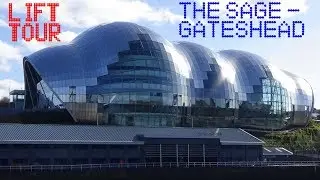 The Sage in Gateshead || LIFT TOUR (Strange lift buttons setup)