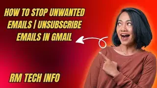 How to Stop Promotional Emails on Gmail Easily 2025 ||  Unsubscribe Emails in Gmail