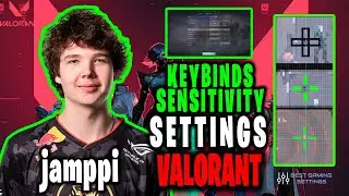 Liquid jamppi Valorant Settings Sensitivity Keybinds Crosshair and Setup 2021
