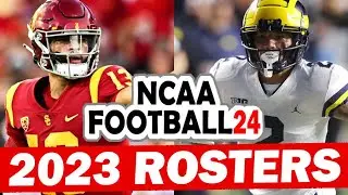 Get 2023-2024 Rosters for NCAA Football (PS3, PC, X-BOX 360)
