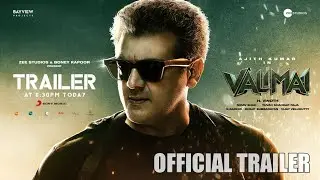 Valimai Official Trailer|Ajith Kumar|Vinoth|Boney Kapoor|Zee Studios