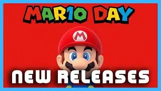 New Nintendo Games For Mario Day 2024