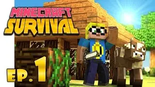 Wii U Minecraft - Sol's Survival (1) Father and 5 year-old son Let's Play