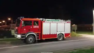 OSP K&oacute;rnik | Alarmowo 329[P]52 GCBA MAN do załączonego alarmu przeciwpożarowego w hali magazynowej