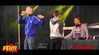 Festival Expressions Urbaines 2012 Concert Live Partie 1/5 (DJ snoop,Jo et Wankey,La Smala)