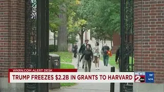 Trump freezes $2.2B in grants to Harvard