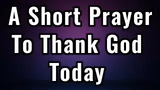 Morning Prayer of Gratitude | Resting in God’s Mercy