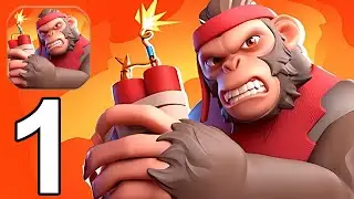 Monkey Clash Part 1 Gameplay Walkthrough Android IOS