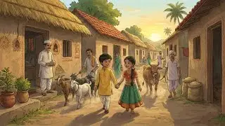 Peaceful Village Morning in Ghibli Style | Calm Nature & Slow Living