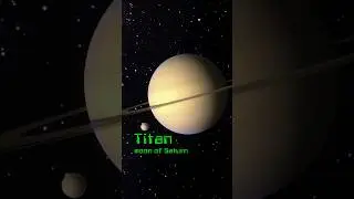 Titan! Could the fascinating conditions on Saturn's moon evolve life?  #scienceexploration