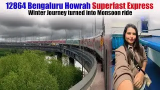 Solo on a 33-Hour Train Journey | SMVT Howrah Superfast Express | Onboard Food Review | Part 1