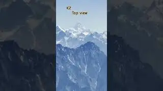k2 mountain top view = world's 2nd higest peak #height is 8611m_ located in #pakistan #k2 #knowledge