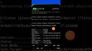 Hashcat tool on termux application 