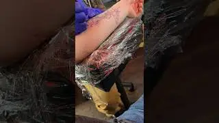 Tribute to Mom! #shorts #tattoo #viral #mother #spontaneous #ForbiddenArtsNola #number6 #fyp