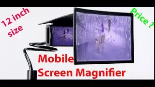 Best 5 Screen Magnifier for Smartphones under $20 || Mobile phone screen enlarger/magnifier 14 inch