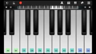 Beast bgm played by piano in walk band