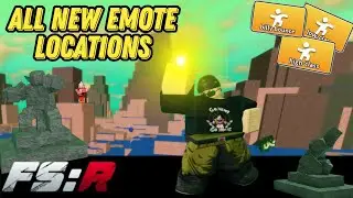 All Hidden Emotes on Namek| Final Stand: Remastered