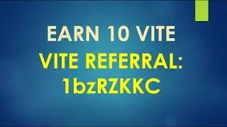 10 VITE REFERRAL BONUS Medium