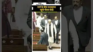 Parliament Budget Session: &lsquo;मोदी-मोदी&rsquo; के नारों के बीच Rajyasabha पहुंचे PM Modi