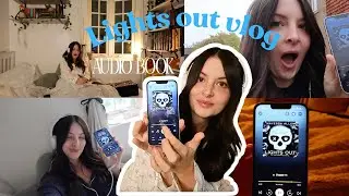 Lights Out reading vlog📚 Audiobook🎧 spoiler free
